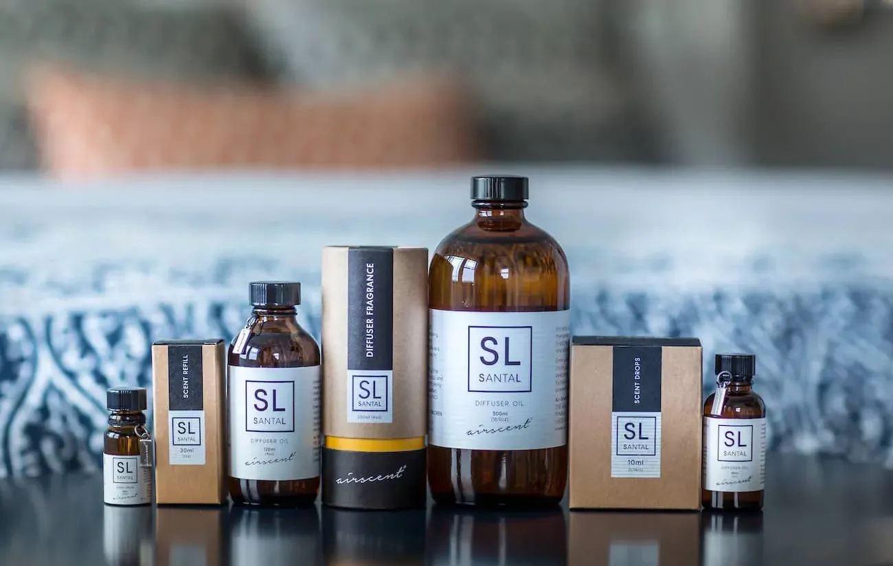 Santal diffuser oil line up